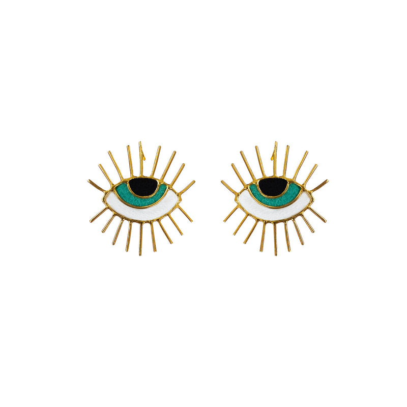 Topos mini ojos pestañas
