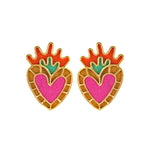 Aretes Milagritos Amarillos de Amulettos