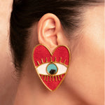Heart Eyes Earrings