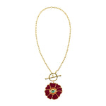 Chain link mini rosa ojo