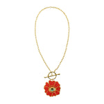 Chain link mini rosa ojo