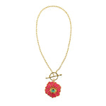 Chain link mini rosa ojo