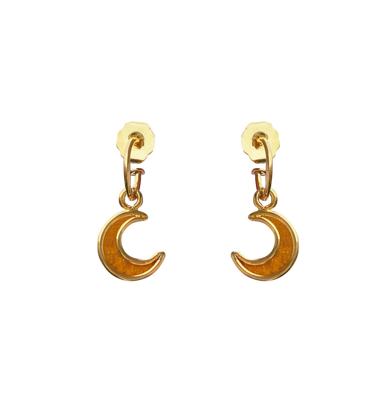 Yellow Moon extra mini hoops