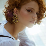 Worm earrings