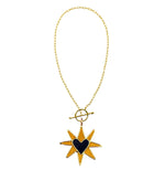 Starlove yellow blue chain mini