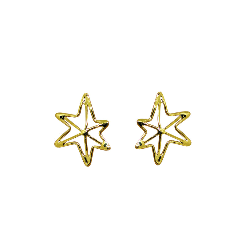 Prism star studs