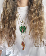 Cadena Anturio verde