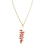 Cadena Heliconia Fuscia