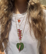 Cadena Anturio verde
