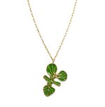 Green Monstera Chain