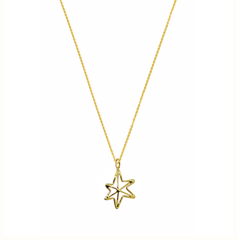 Prism star chain gold