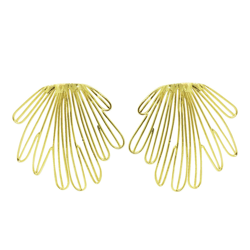 Aretes Bush dorados de Amulettos