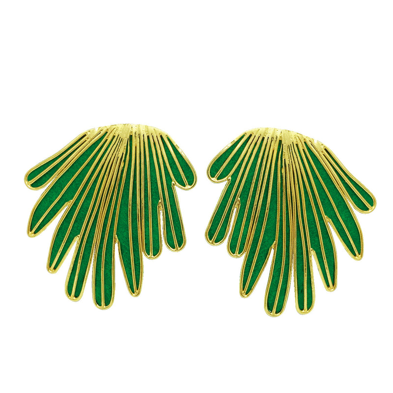 Aretes Bush verde de Amulettos