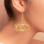 Golden Eyes Earrings- PRE ORDER