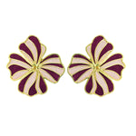 Aretes Violeta color de Amulettos