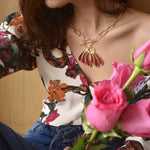 Chain link XL Daisy- PRE ORDER