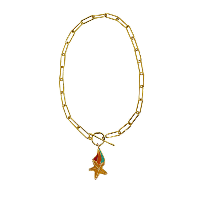 Chain link thin arcoiris fugaz