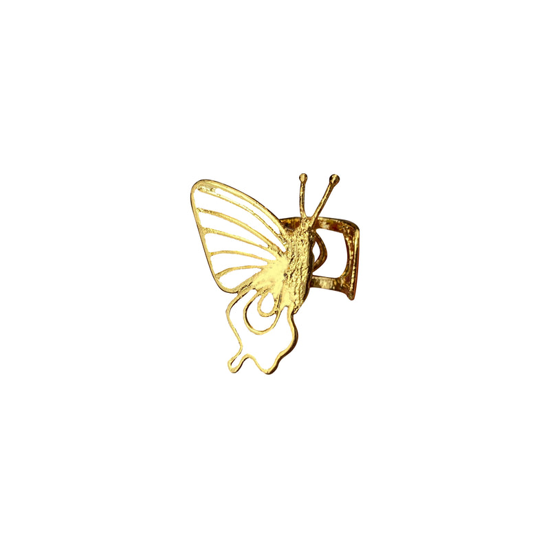 Earcuff mini Morpho gold derecho