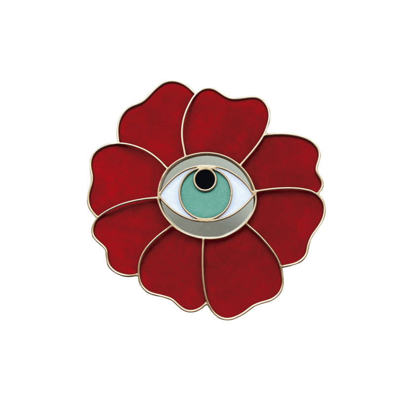 Flower medium eye mirror